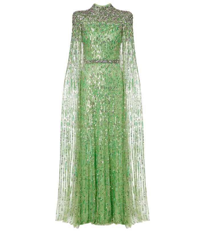 Photo: Jenny Packham Opera embellished caped gown
