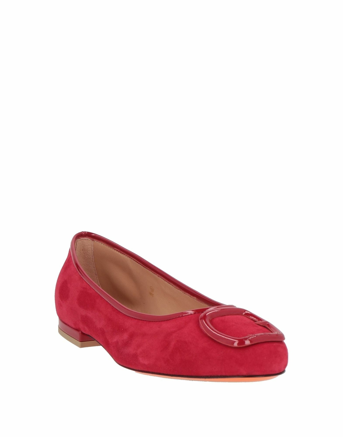Santoni Womens Ballet flats in Red