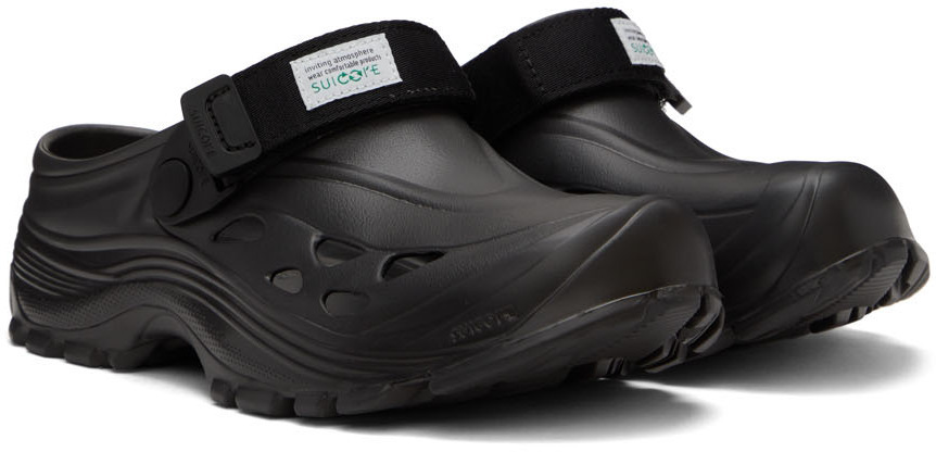 Suicoke Black MOK Slippers