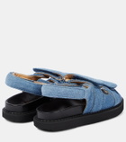 Isabel Marant Madee denim platform sandals