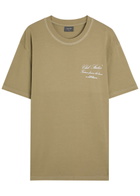 Club 1984 LA Studio Printed Cotton T-shirt Taupe