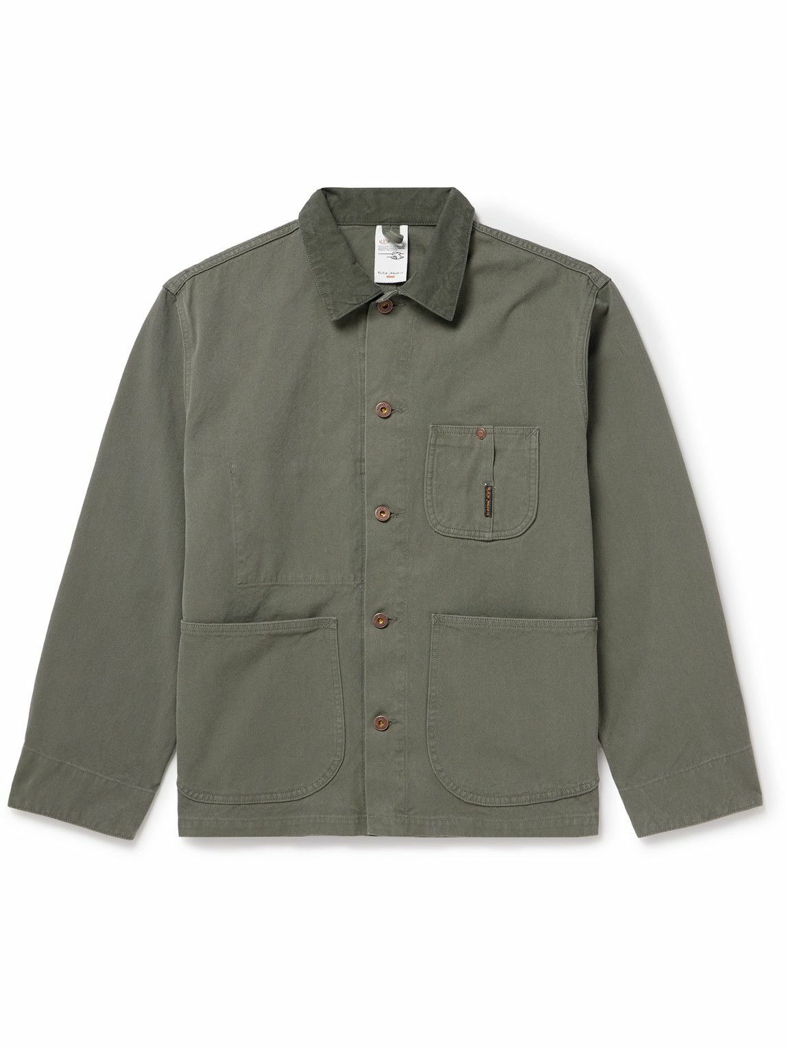 Nudie Jeans - Howie Cotton-Canvas Chore Jacket - Green