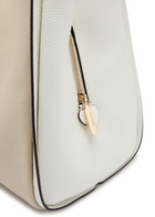 Kate Spade New York Knott Large Colour-blocked Leather Shoulder bag - Cream - One Size