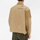 Undercoverism Men's Panelled Coach Jacket in Beige