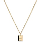 Miansai - Lennox Gold-Plated and Enamel Necklace - Gold