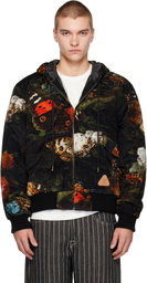 R13 Black Relaxed Workwear Jacket