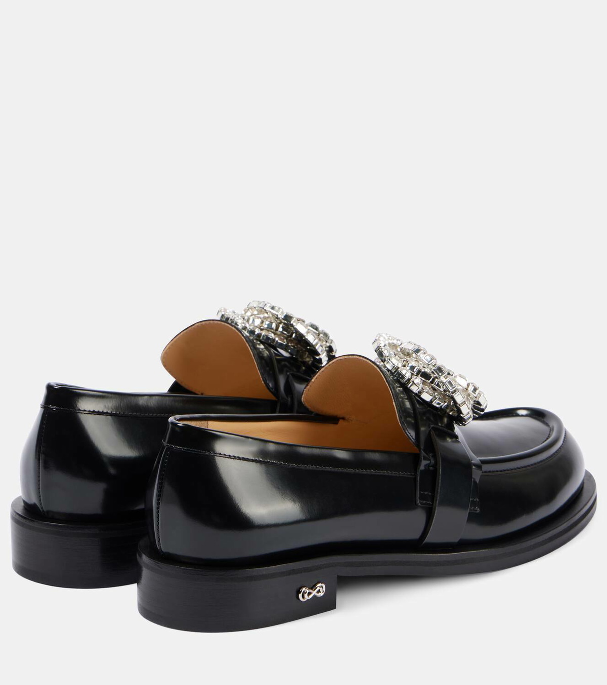 Mach & Mach Galaxy embellished leather loafers MACH & MACH