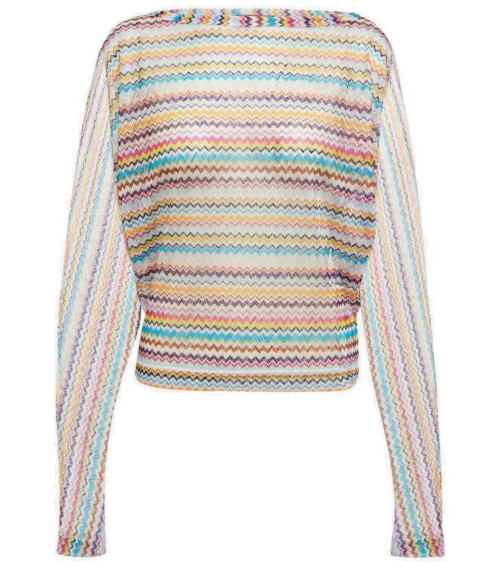 Photo: Missoni Mare Zig-zag knit top