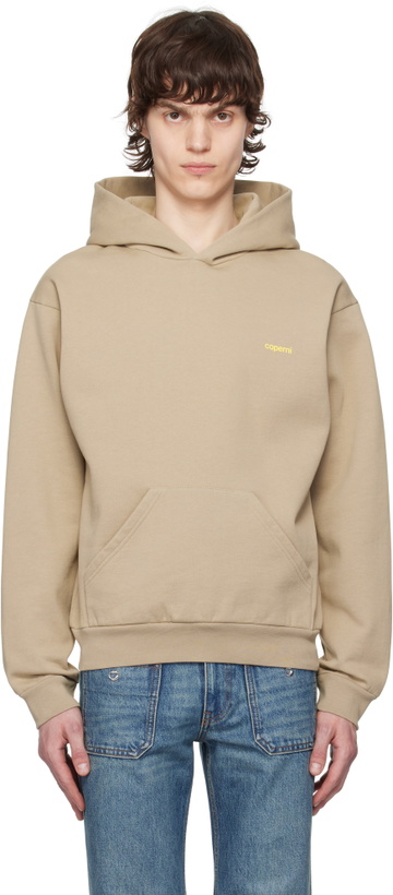 Photo: Coperni Beige Logo Hoodie