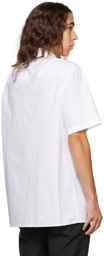 Helmut Lang White Graphic Shirt