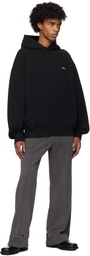 C2H4 Black Staff Uniform Logo Hoodie