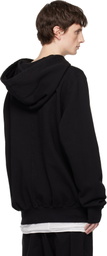 Rick Owens DRKSHDW Black Temple Oversized Hoodie