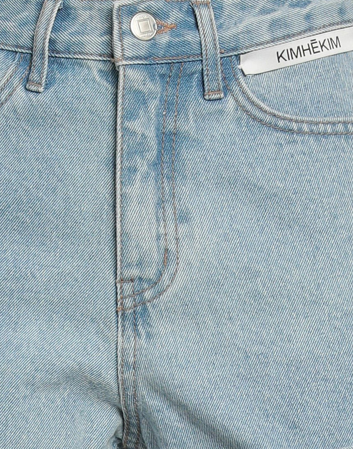 Kimhekim Womens Denim shorts in Blue