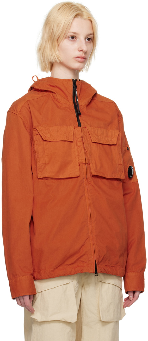C.P. Company Orange Popeline Jacket