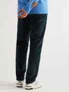 NN07 - Karl Tapered Cotton-Blend Corduroy Trousers - Blue
