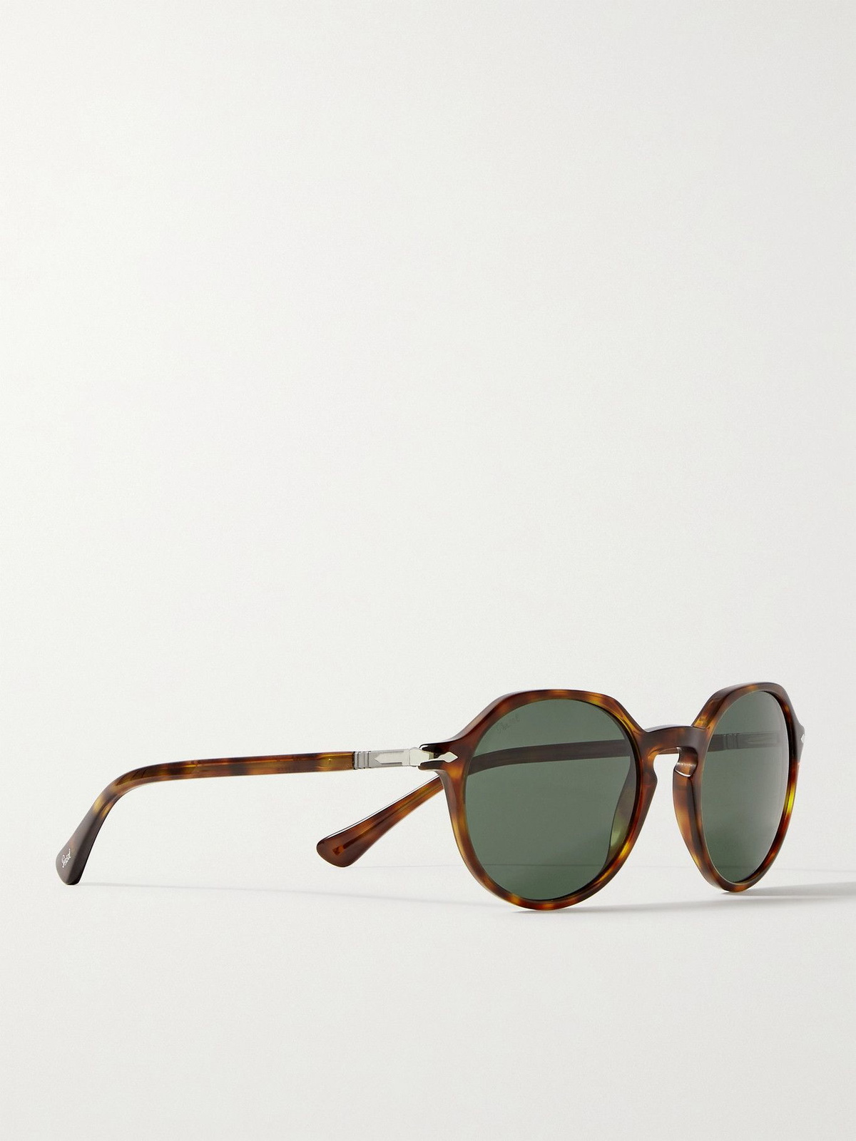 Persol Round Frame Tortoiseshell Acetate Sunglasses Persol 1786