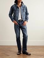 Visvim - Social Sculpture 101 Paint-Splattered Denim Jacket - Blue