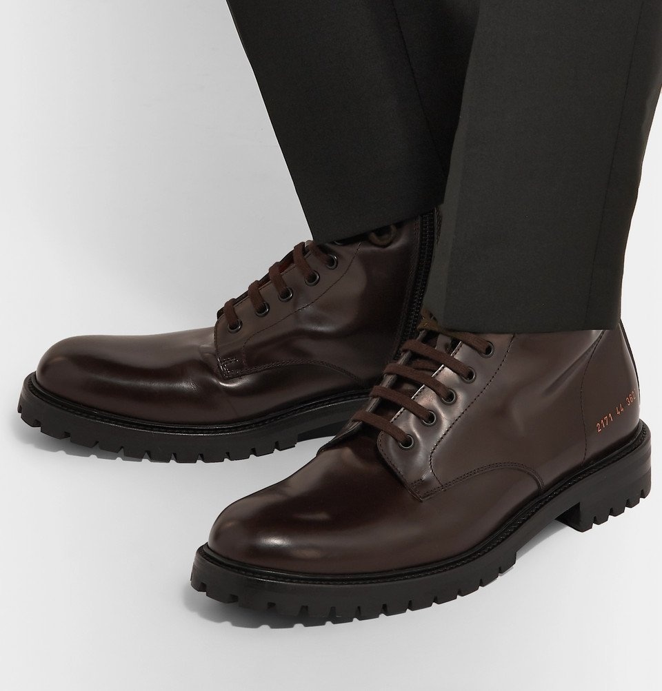 Common Projects - Leather Boots - Brown Common Projects