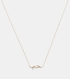 Persée 18kt gold necklace with diamonds