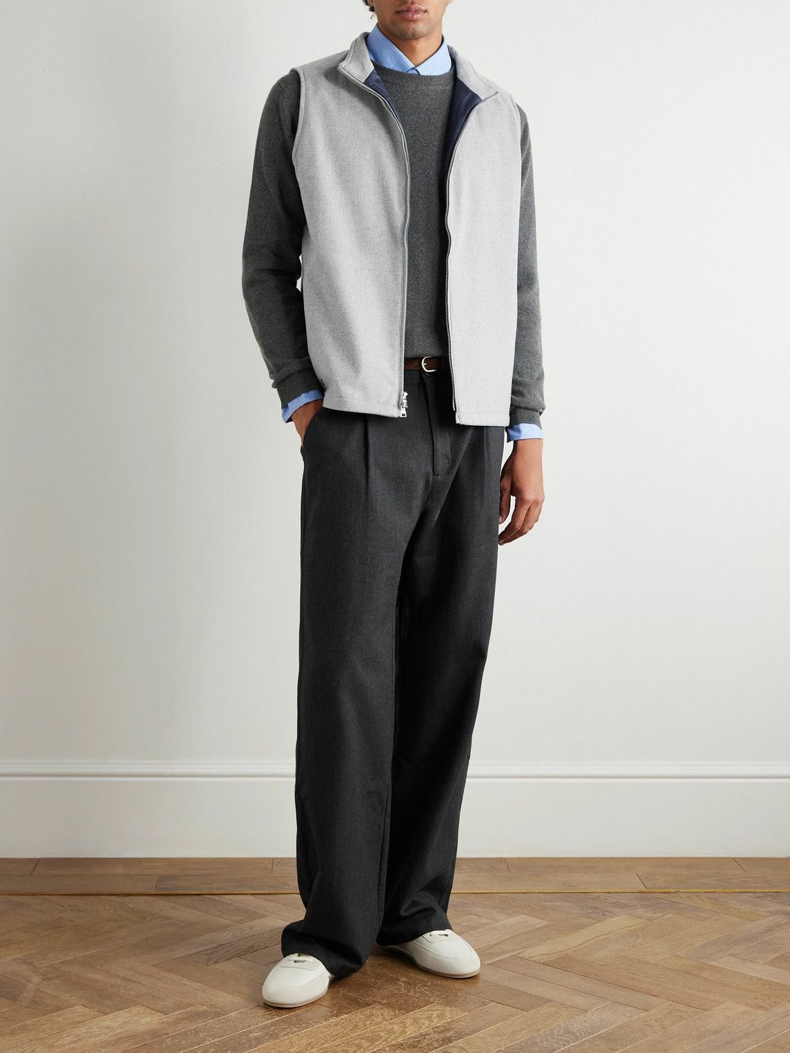 Peter Millar - Cambridge Woven Gilet - Gray