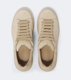 McQueen Oversized suede sneakers