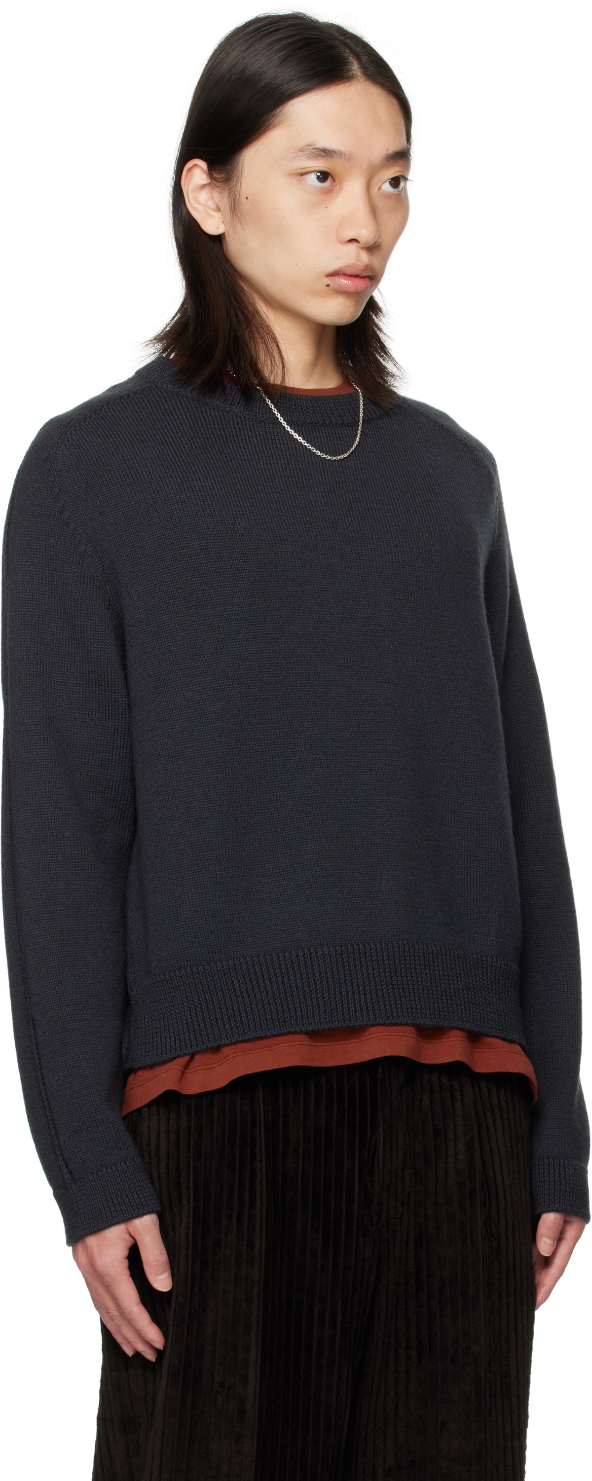 OUR LEGACY Black True Roundneck Sweater Our Legacy
