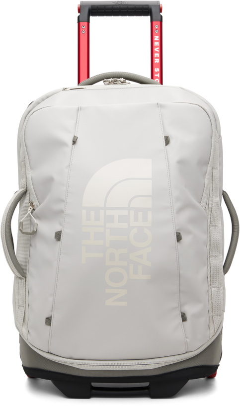 Photo: The North Face Gray Base Camp Rolling Thunder 22 Suitcase