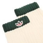 Adidas Women's x Clot Socks in Cream White