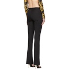 Versace Black Flared Trousers