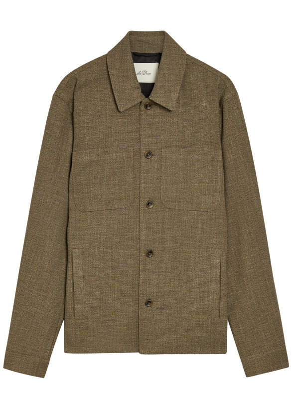 Photo: Les Deux Marseille Woven Jacket Khaki