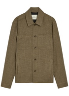 Les Deux Marseille Woven Jacket Khaki