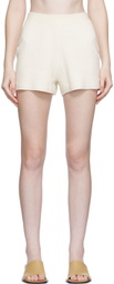 Joseph Off-White Towelling Shorts