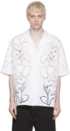 Valentino White Cotton Shirt