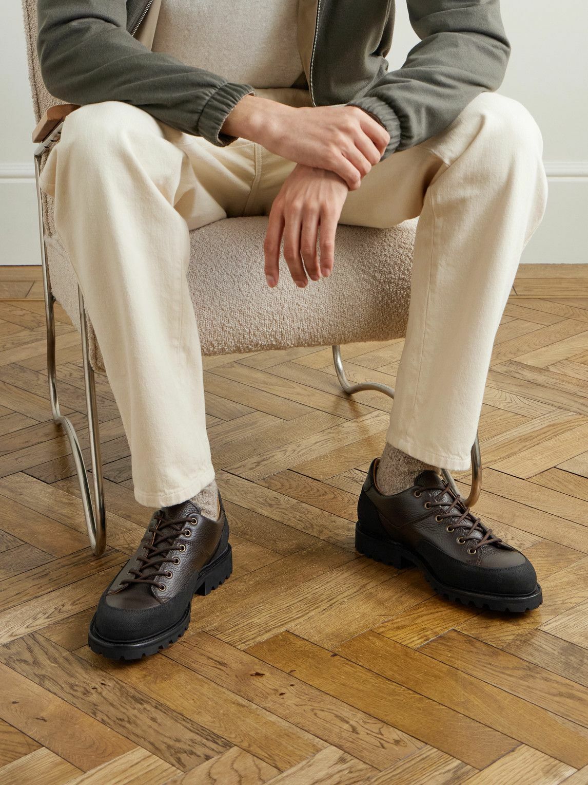 MORJAS - The Hybrid Hiker Full-Grain Leather Boots - Brown