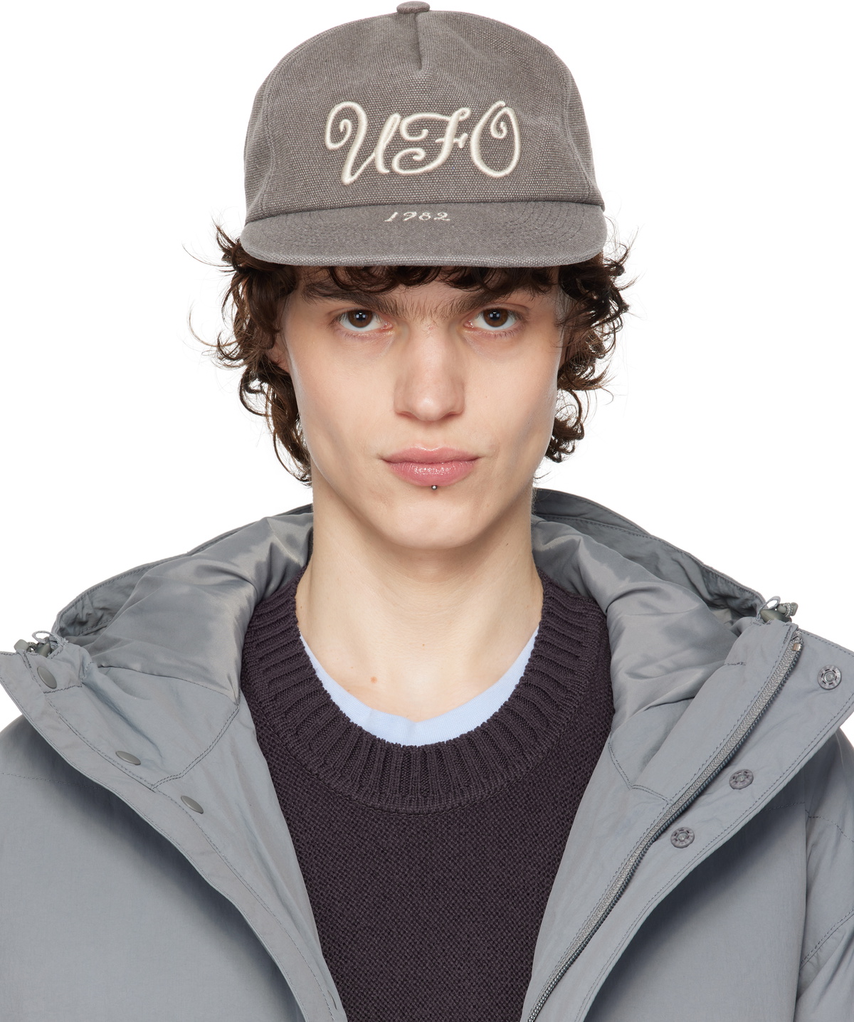 Kijun Gray 'Art 30' Cap Kijun