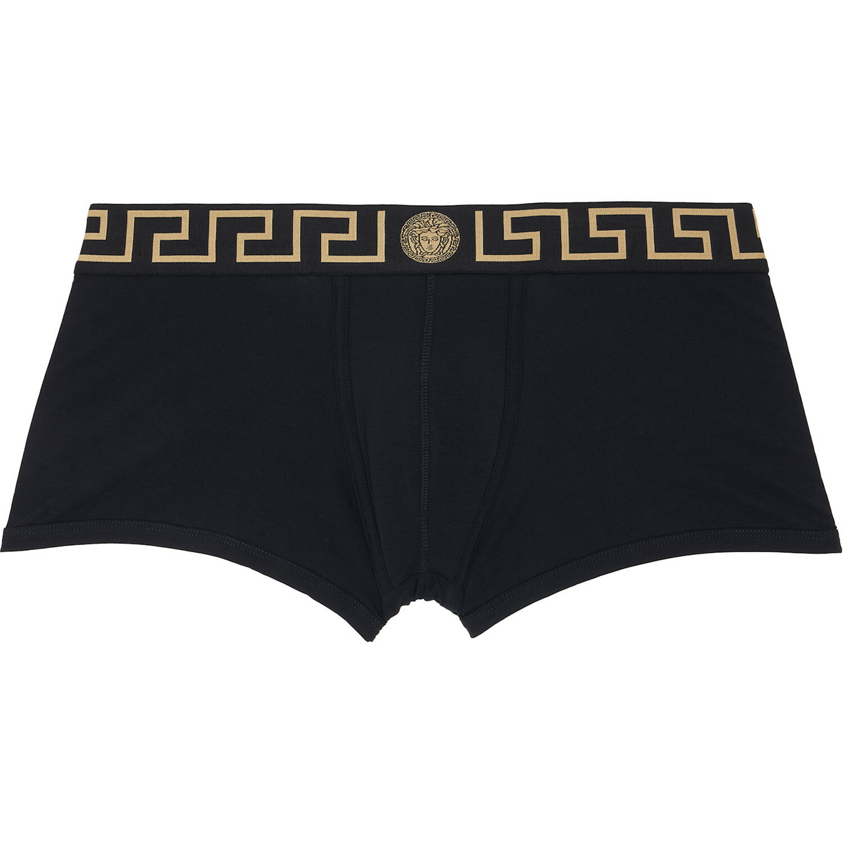 Versace Two-Pack Black Cotton-Jersey Boxer Briefs