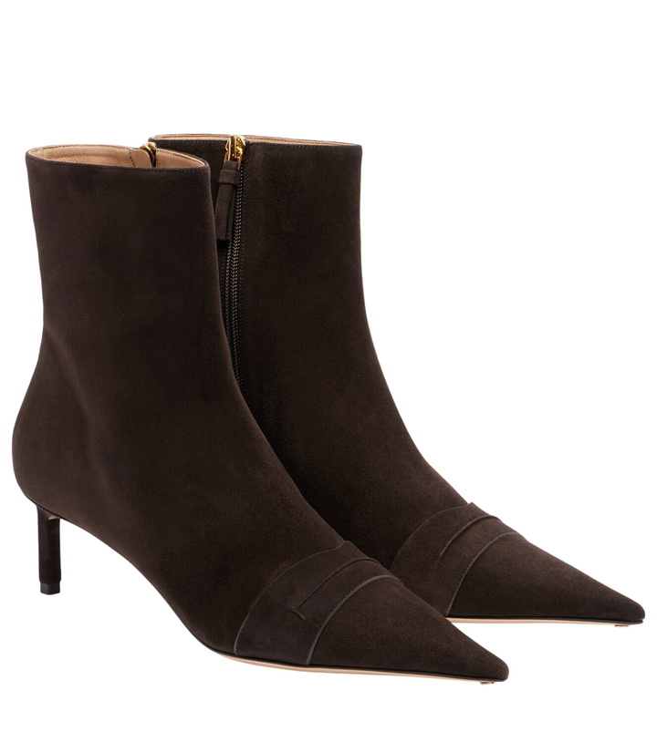 Photo: Tom Ford 55 suede ankle boots