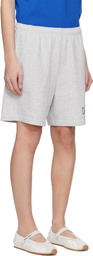 Sporty & Rich Gray 'California' Gym Shorts