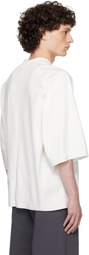 Seventh White Raglan Box T-shirt