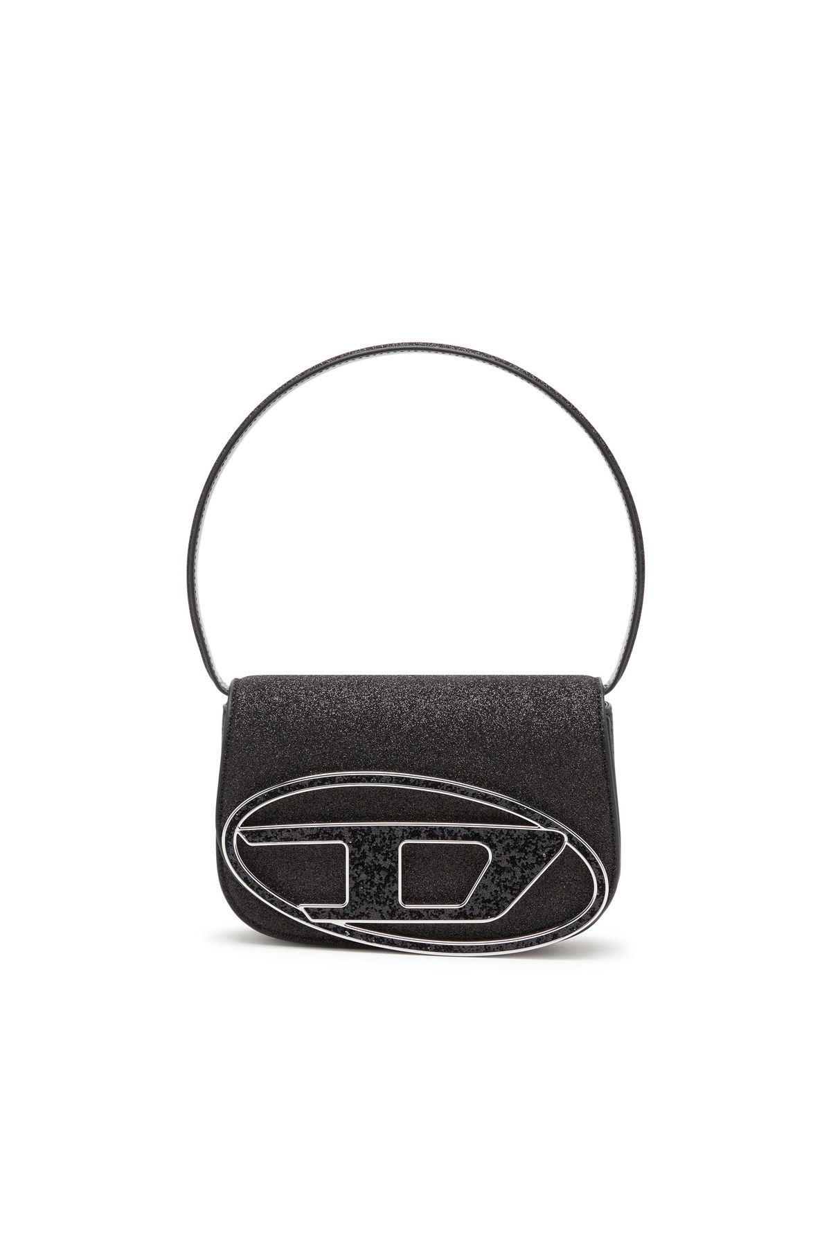 Diesel 1DR-Iconic shoulder bag in glitter fabric - Shoulder