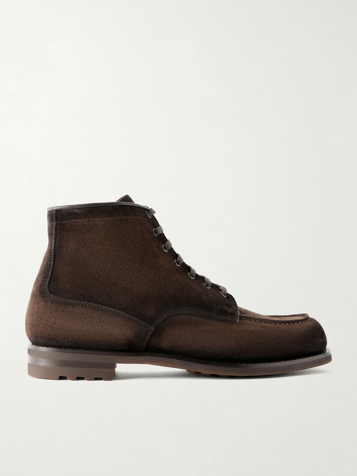 Officine Creative - Balata Flexi 002 Suede Lace-Up Boots - Brown