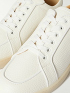 Christian Louboutin - Rantulow Full-Grain Leather Sneakers - White