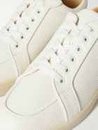 Christian Louboutin - Rantulow Full-Grain Leather Sneakers - White
