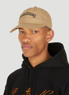Embroidered Logo Cap in Brown
