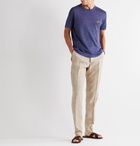 Altea - Tapered Linen Trousers - Neutrals