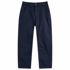 Kestin Men's Inverness Trousers in Dark Navy Twill