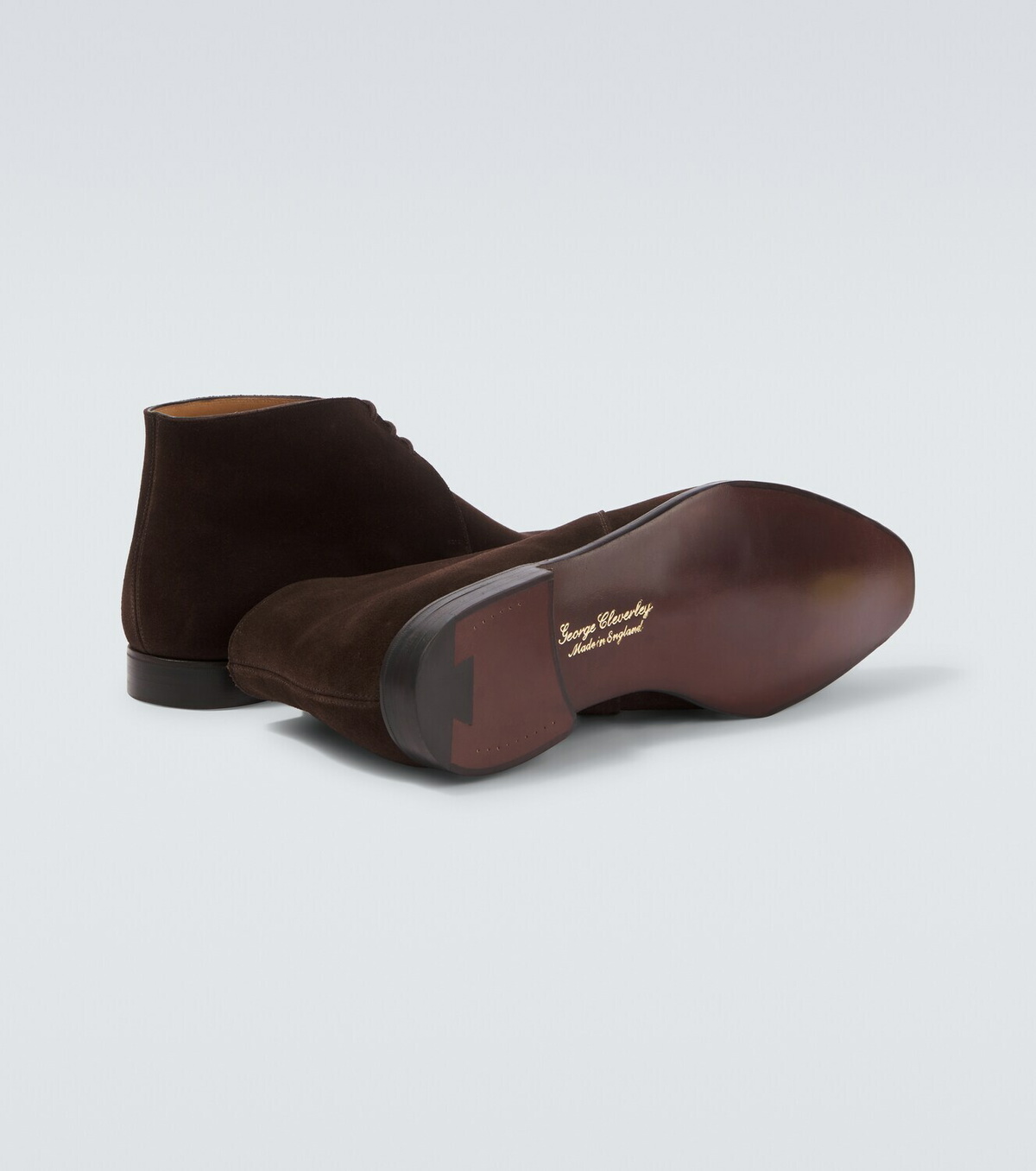 George Cleverley Nathan suede ankle boots