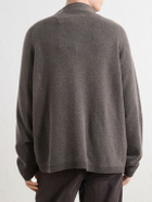 Our Legacy - Merino Wool Zip-Up Cardigan - Brown