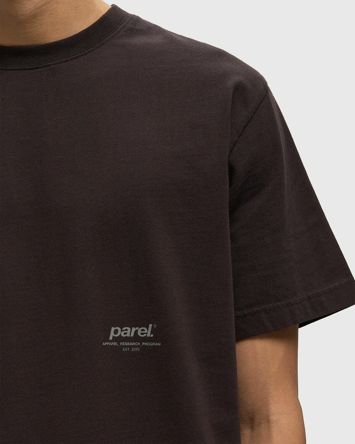Parel studios Core Tee Brown Mens Shortsleefe