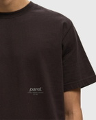 Parel studios Core Tee Brown Mens Shortsleefe